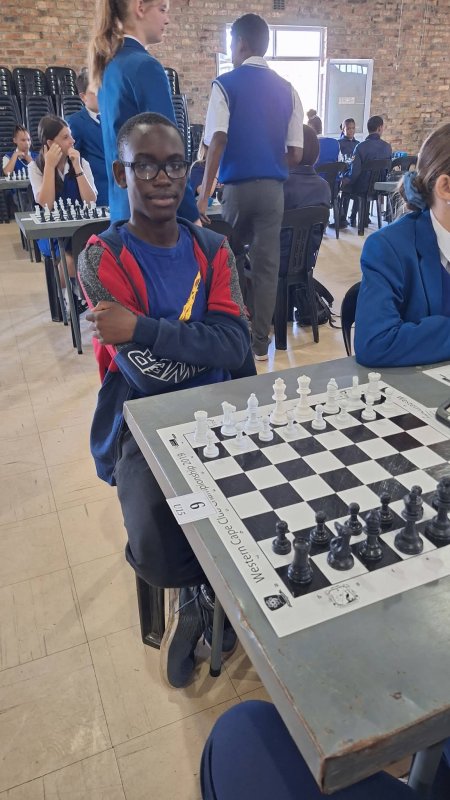 Orcas Chess Club players at the board