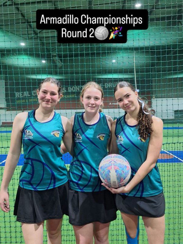 OCA Netball action