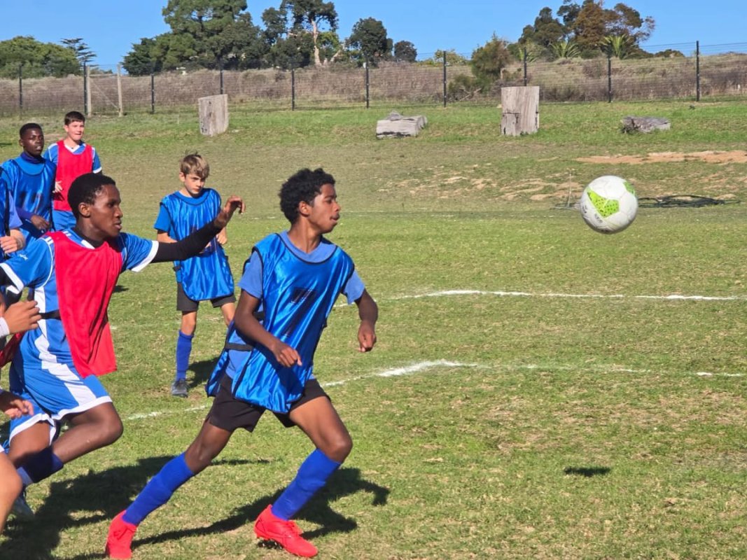 Overstrand Orcas soccer action